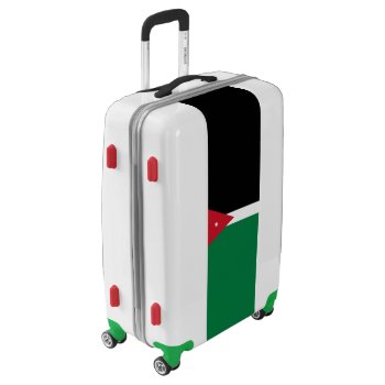 Flag Of Jordan Luggage (medium) by Flagosity at Zazzle