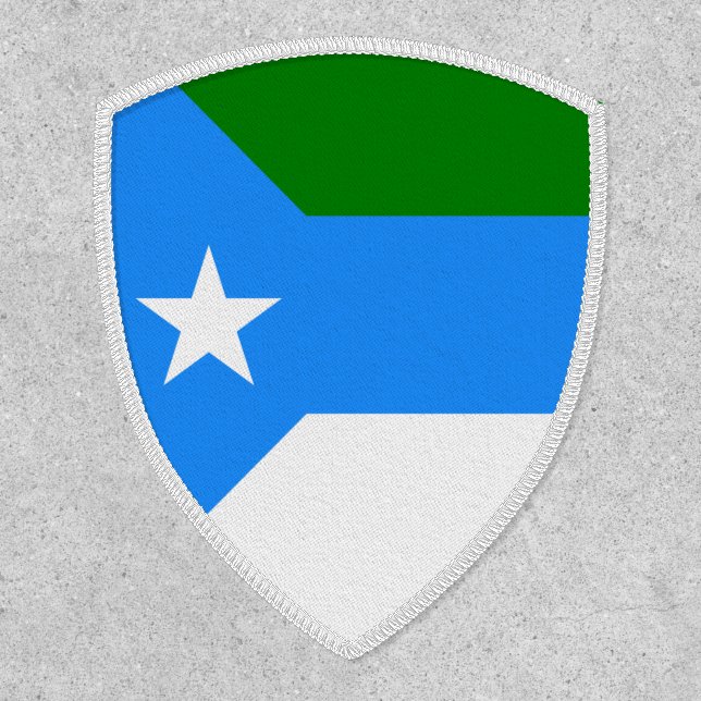 Flag of Jubaland, Somalia Patch (Front)