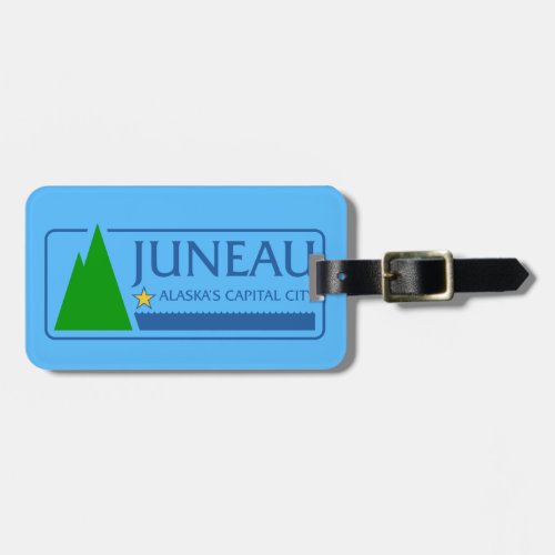 Flag of Juneau Alaska Luggage Tag