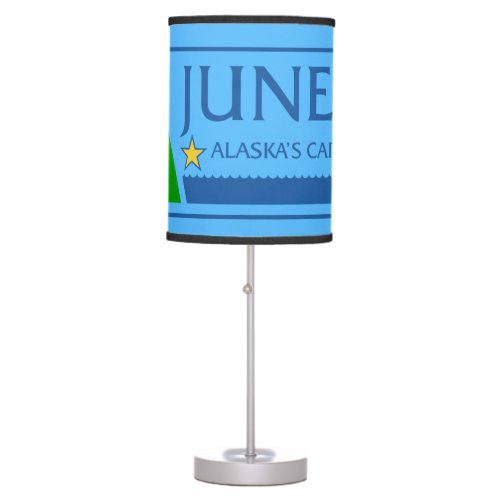 Flag of Juneau Alaska Table Lamp