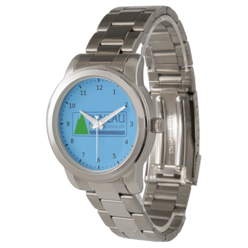 Flag of Juneau Alaska  Watch