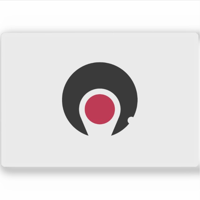 Flag of Kagoshima Prefecture, Japan Sticker (Front)