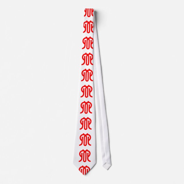 Flag of Kanagawa Prefecture, Japan Neck Tie (Front)