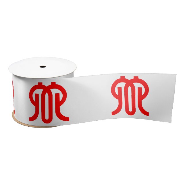 Flag of Kanagawa Prefecture, Japan Satin Ribbon (Spool)