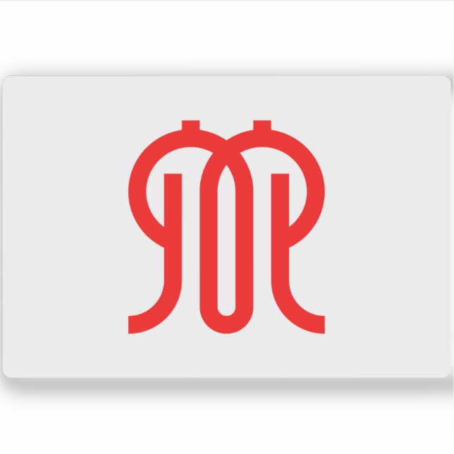 Flag of Kanagawa Prefecture, Japan Sticker (Front)