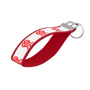 Flag of Kanagawa Prefecture, Japan Wrist Keychain