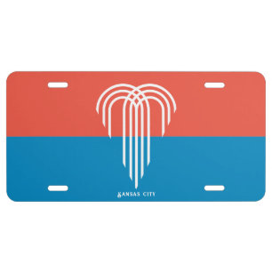 Flag of Kansas City (2023), Missouri License Plate