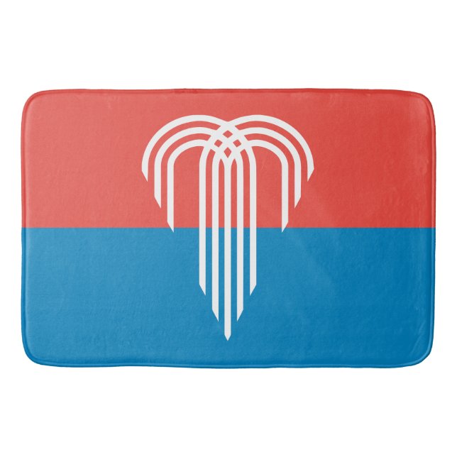 Flag of Kansas City (Missouri) Bath Mat (Front)