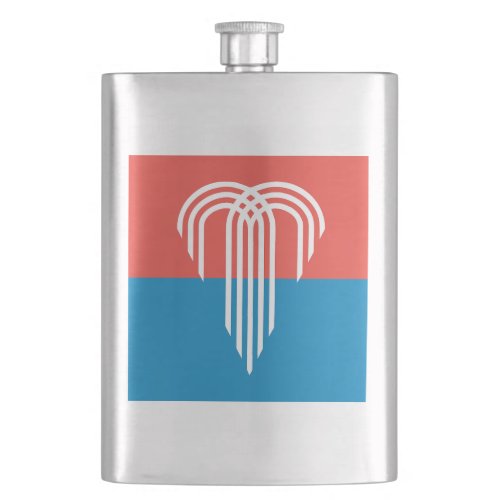 Flag of Kansas City Missouri Flask