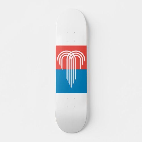 Flag of Kansas City Missouri Skateboard