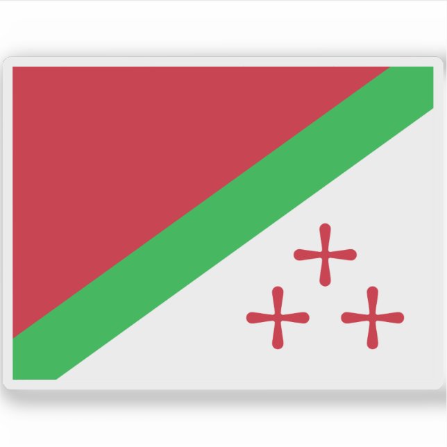 Flag of Katanga, Africa Sticker (Front)