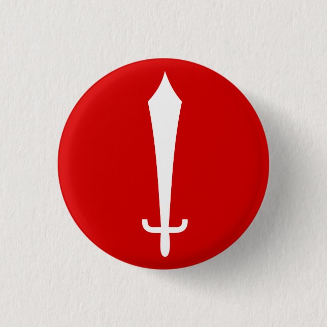 Flag of Kathmandu, Nepal Button (Front)