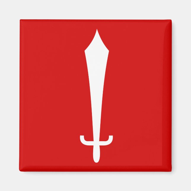 Flag of Kathmandu, Nepal Magnet (Front)