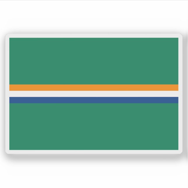 Flag of Kavangoland, the Republic of South Africa Sticker (Front)