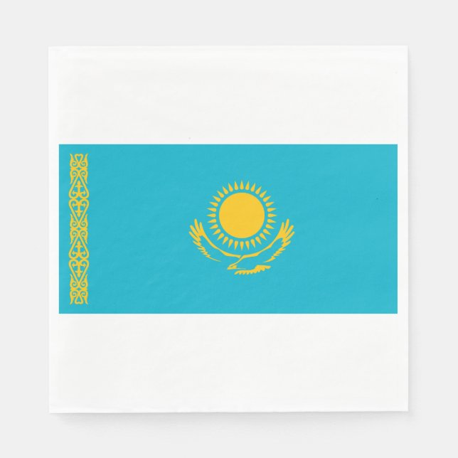 Flag of Kazakhstan Napkins (Front)