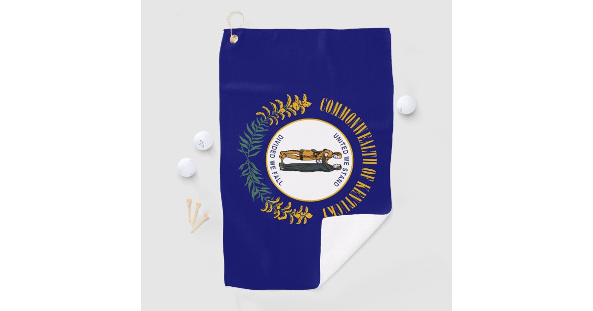 Flag of Kentucky Golf Towel