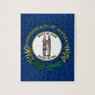 Flag Of Kentucky Jigsaw Puzzle
