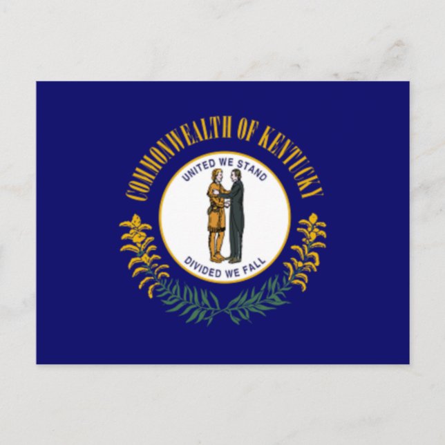 Flag of Kentucky Postcard (Front)