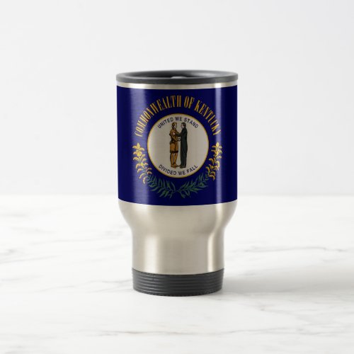 Flag of Kentucky Travel Mug