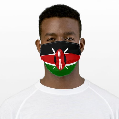 Flag of Kenya Adult Cloth Face Mask