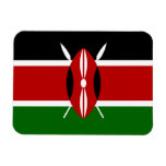 Flag of Kenya Africa Magnet