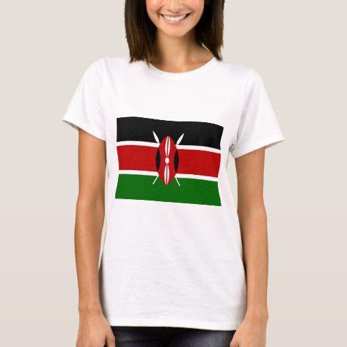 Flag of Kenya Africa T_Shirt