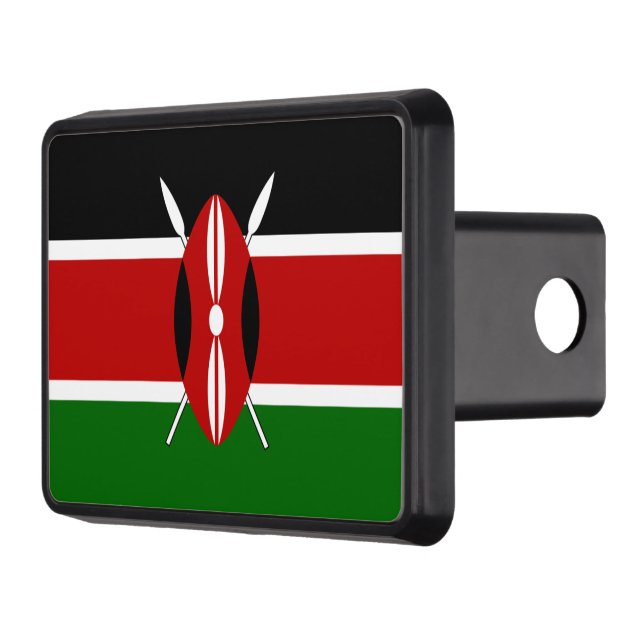 Flag of Kenya Hitch Cover (Left)