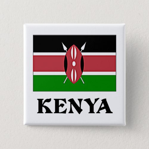 Flag of Kenya labeled Button