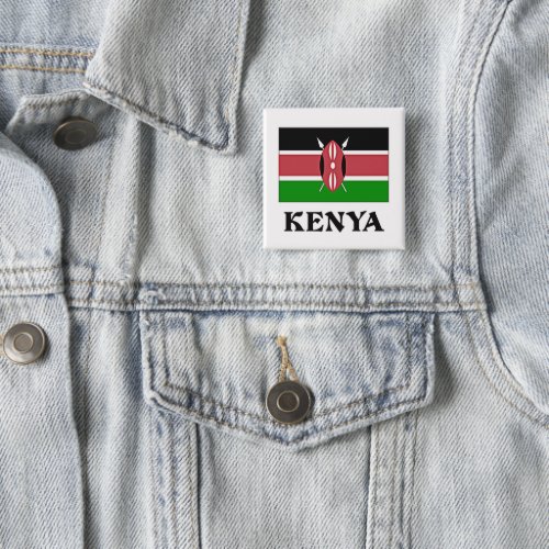 Flag of Kenya labeled Button