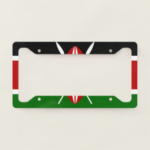 Flag of Kenya License Plate Frame