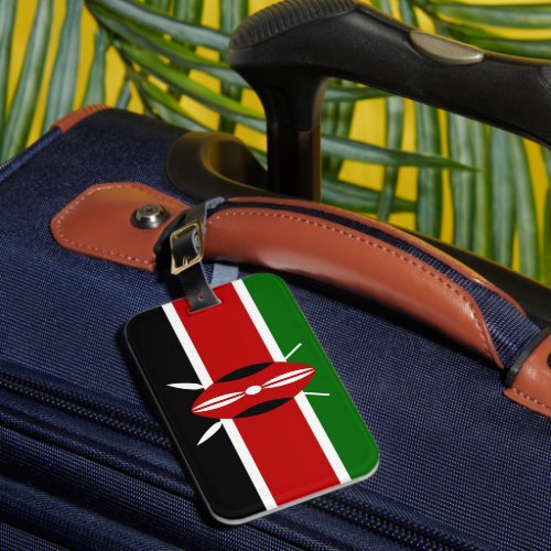 Flag of Kenya Luggage Tag