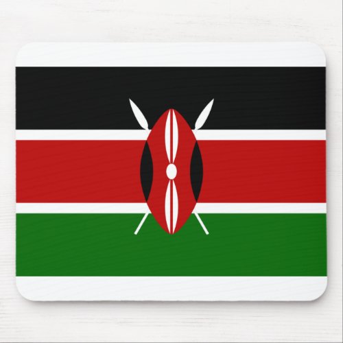 Flag of Kenya Mouse Pad