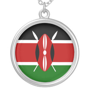 Flag of Kenya Necklace