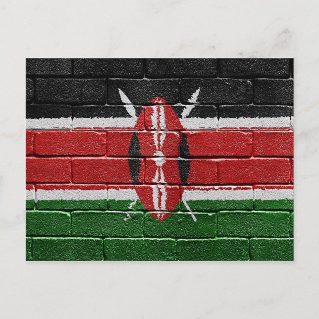 Flag of Kenya Postcard (Front)