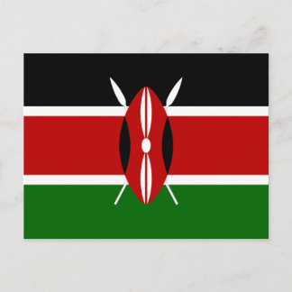 Flag of Kenya Postcard