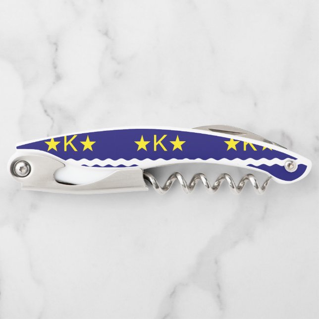 Flag of Kinshasa, Congo Waiter's Corkscrew (Front)