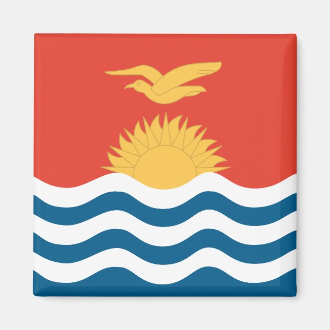 Flag of Kiribati Magnet (Front)