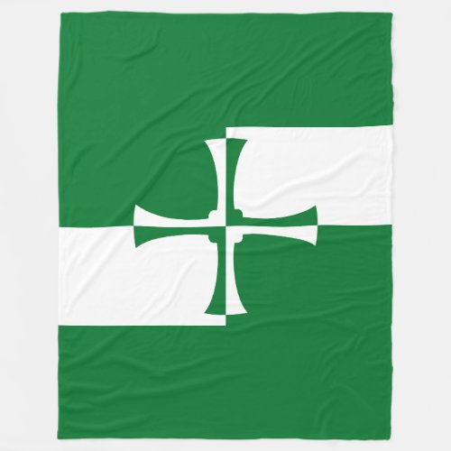 Flag of Kirkcudbrightshire Fleece Blanket