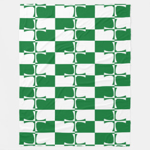 Flag of Kirkcudbrightshire Fleece Blanket