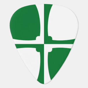 Flag of Kirkcudbrightshire Guitar Pick