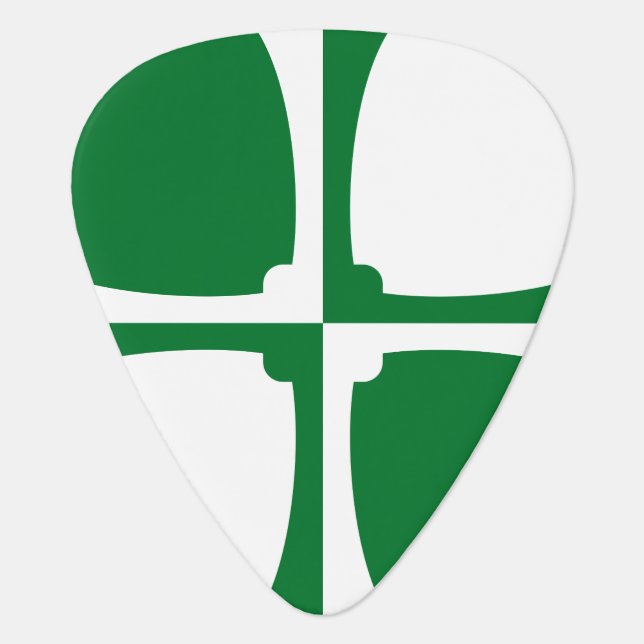 Flag of Kirkcudbrightshire Guitar Pick (Front)