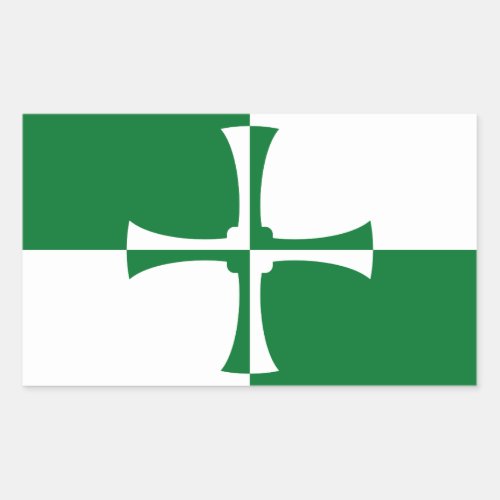 Flag of Kirkcudbrightshire Rectangular Sticker