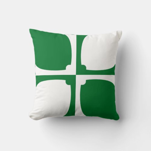 Flag of Kirkcudbrightshire Throw Pillow