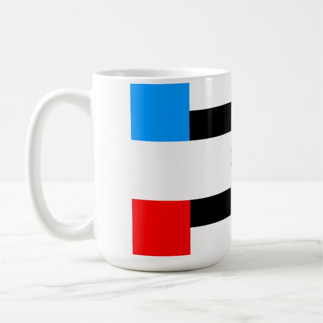 Flag of Knoxville, Tennessee Coffee Mug (Left)