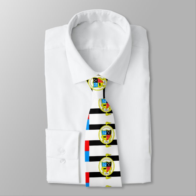 Flag of Knoxville, Tennessee Neck Tie (Tied)