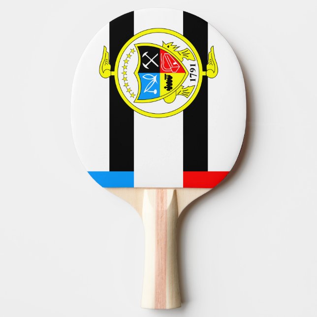Flag of Knoxville, Tennessee Ping Pong Paddle (Front)
