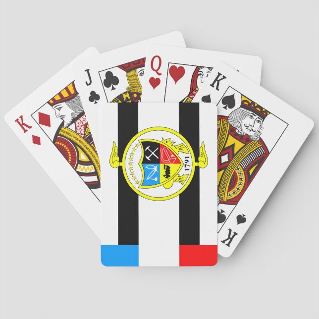 Flag of Knoxville, Tennessee Poker Cards (Back)