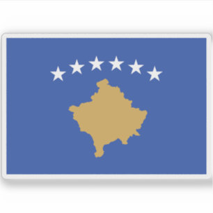 Flag of Kosovo Sticker