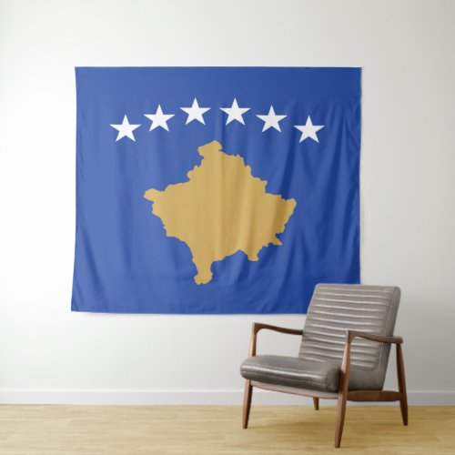 Flag of kosovo tapestry