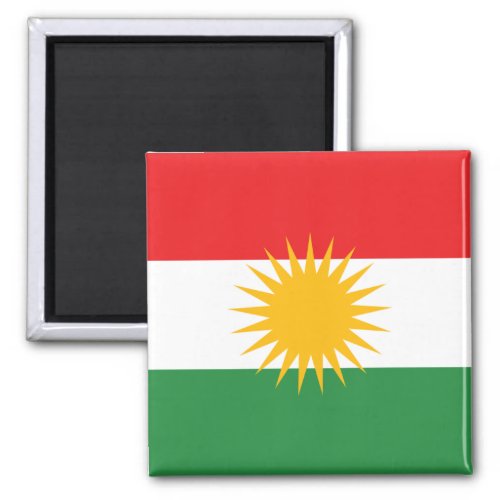 Flag of Kurdistan Magnet